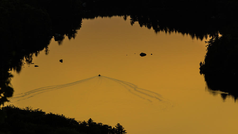 Golden Hour on Kettle Pond Photograph by Tim Kirchoff