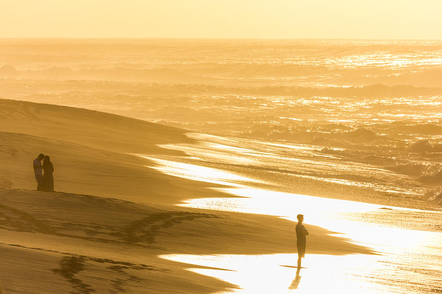 Golden Hour on Sunset Beach Photograph by Penny Meyers | Fine Art America