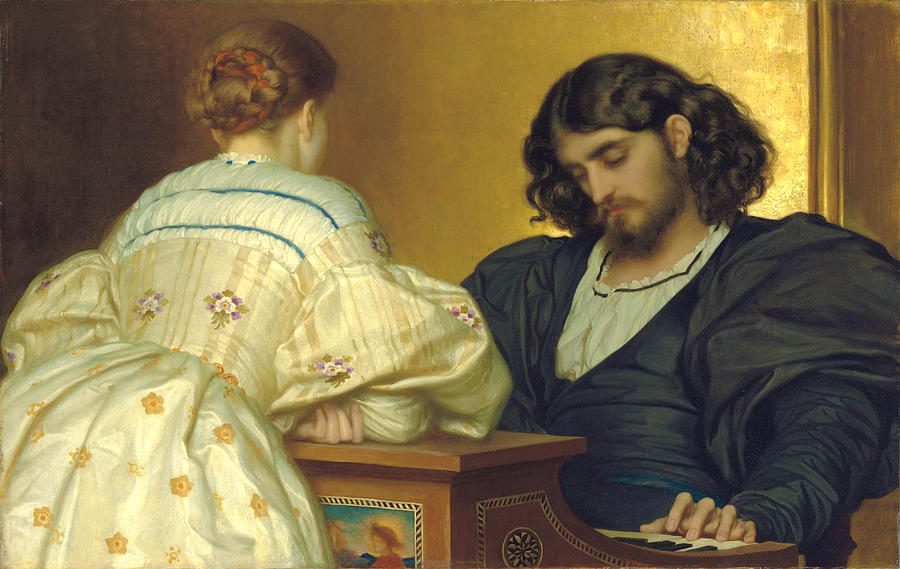 Golden Hours Painting by Lord Frederic Leighton - Fine Art America