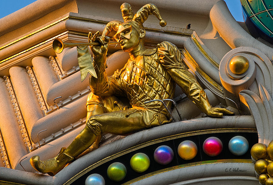 Golden Jester Photograph by Christopher Holmes