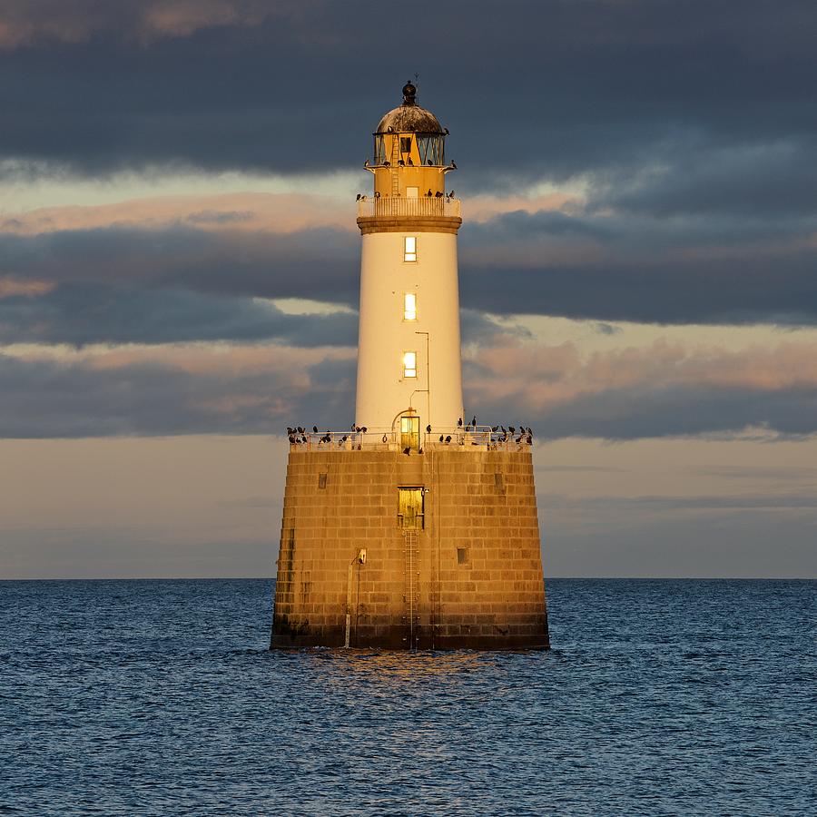 Golden Light and Big Skies Above Rattray Head Photograph by Stephen Taylor
