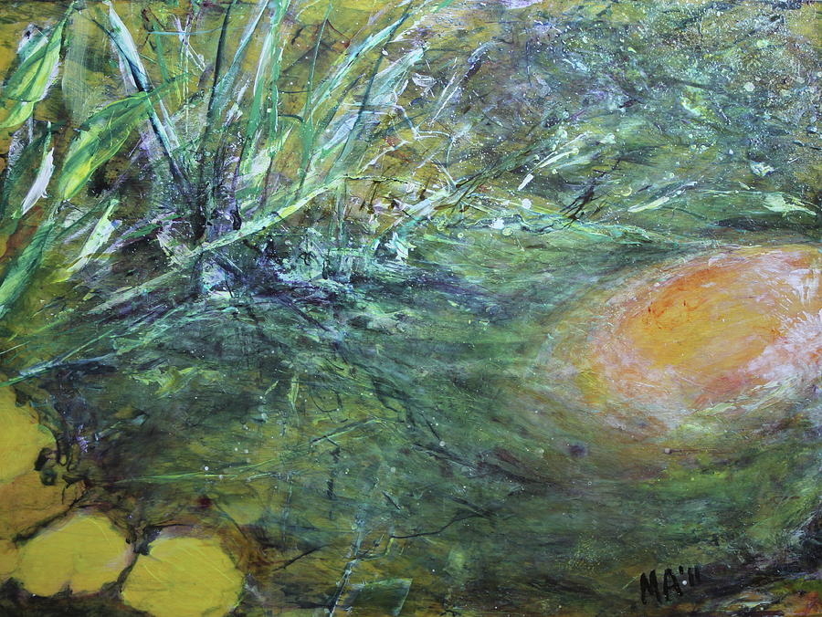 Golden Pond Painting by Madeleine Arnett
