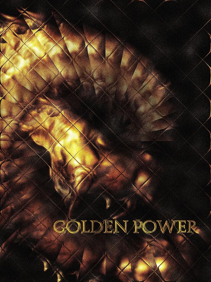 Golden Power Photograph - Golden Power by Romuald  Henry Wasielewski