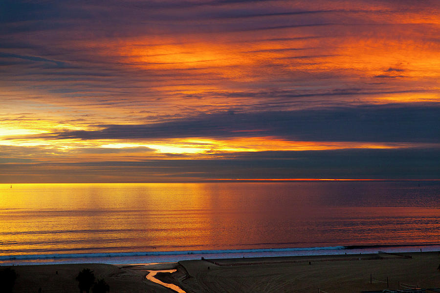 Golden Reflections #1 Photograph by Gene Parks