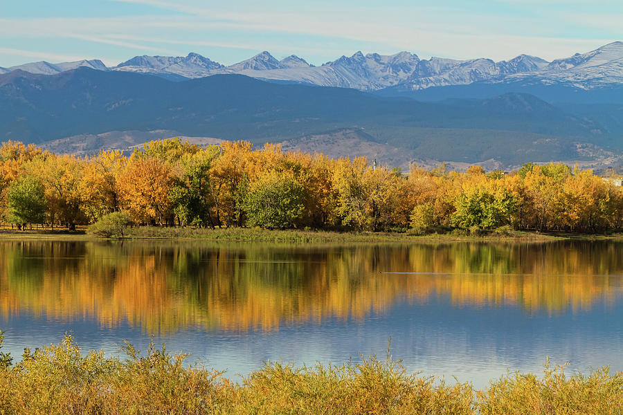 Golden Rocky Mountain Front Range View Photograph by James BO Insogna
