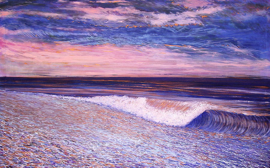 Golden Sea Painting by Jeanette Jarmon