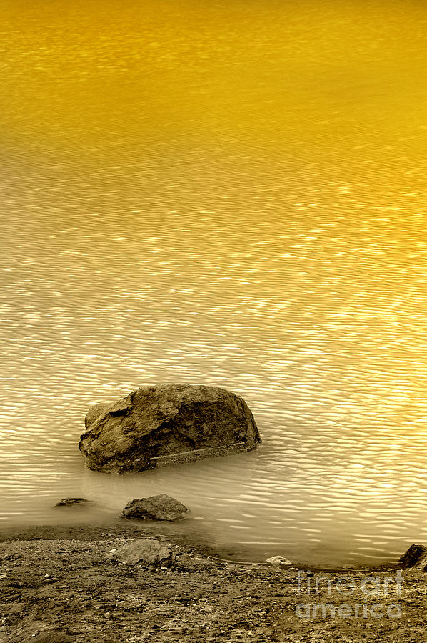 Golden Silence Photograph by Charuhas Images