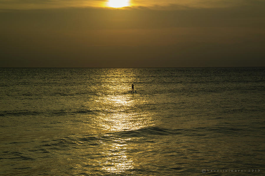 Golden Sunset Tarifa Photograph by Henri Irizarri