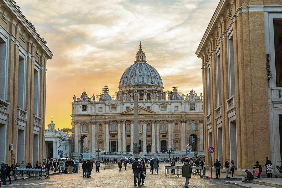 Golden Vatican Photograph by Debbie Gracy | Fine Art America