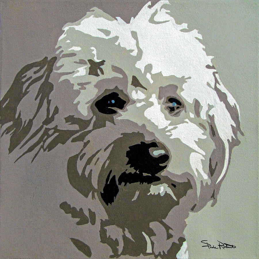 Goldendoodle Paintings Fine Art America