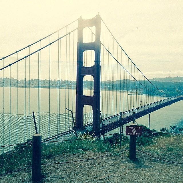 Holiday Photograph - Goldengate Bridge San Francisco by Roman Fireobin