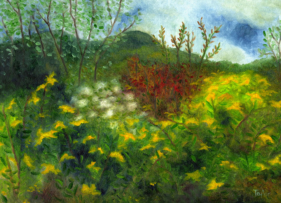 Goldenrod Painting by FT McKinstry