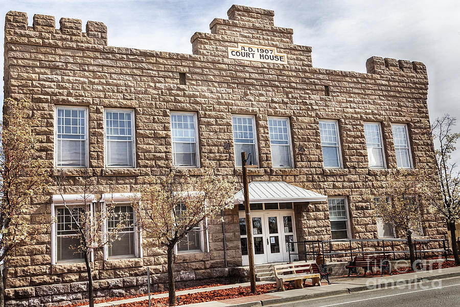 Goldfield NV Courthouse Photograph by David Millenheft