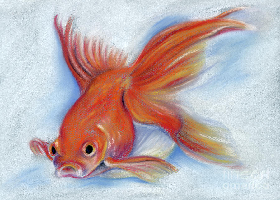 Goldfish Pastel by MM Anderson