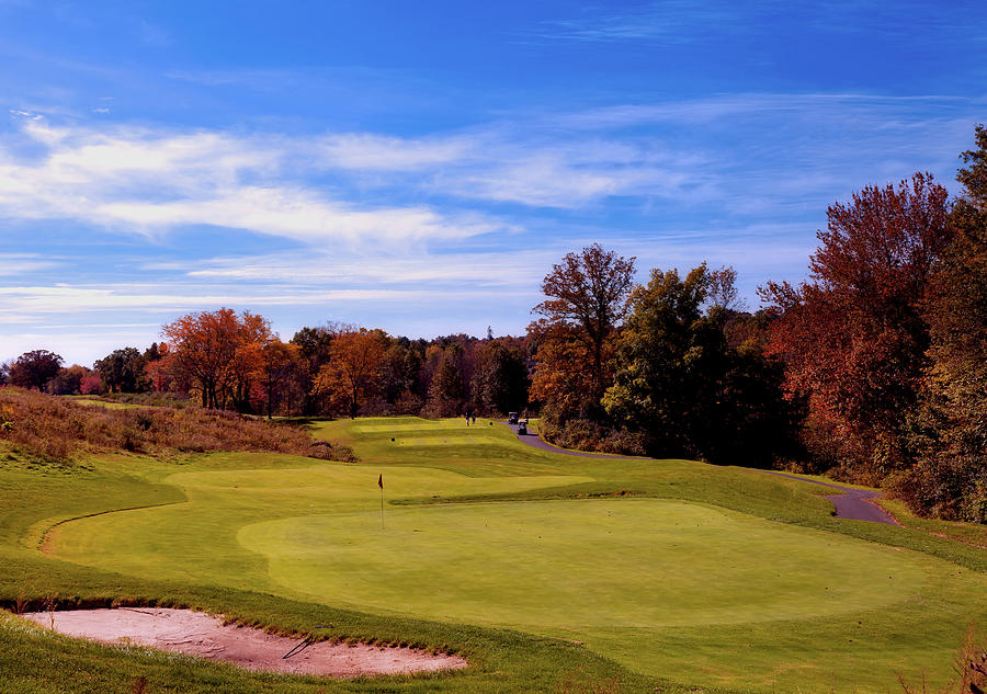 Golf On An Autumn Weekend Photograph by Mountain Dreams