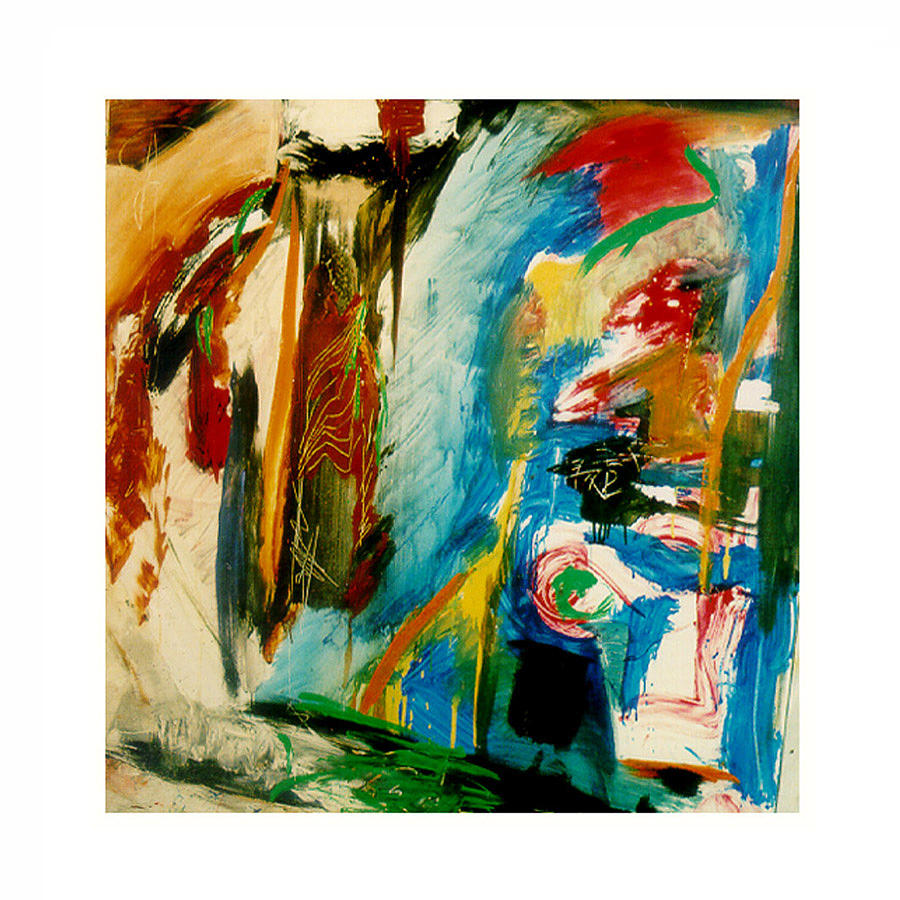 Abstract Painting - Golgatha by John Mark