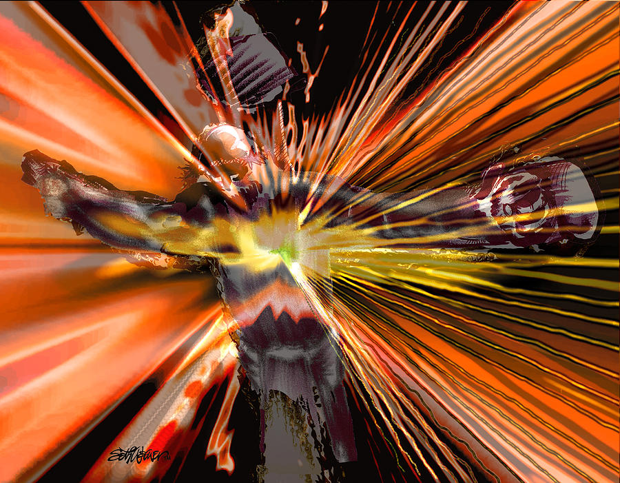 Golgotha Digital Art - Golgotha by Seth Weaver Golgotha Digital Art - Golgotha by Seth Weaver