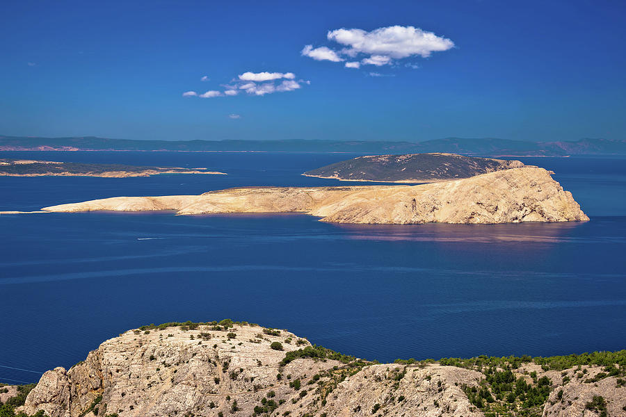 Goli Otok island in Velebit channel of Croatia Photograph by Brch Photography