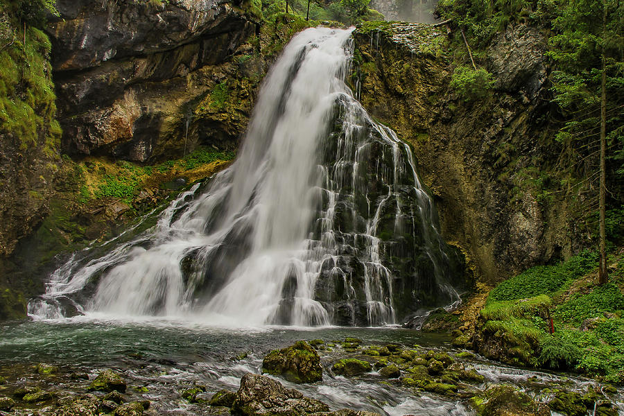 Golling Falls Photograph by Ulrich Burkhalter