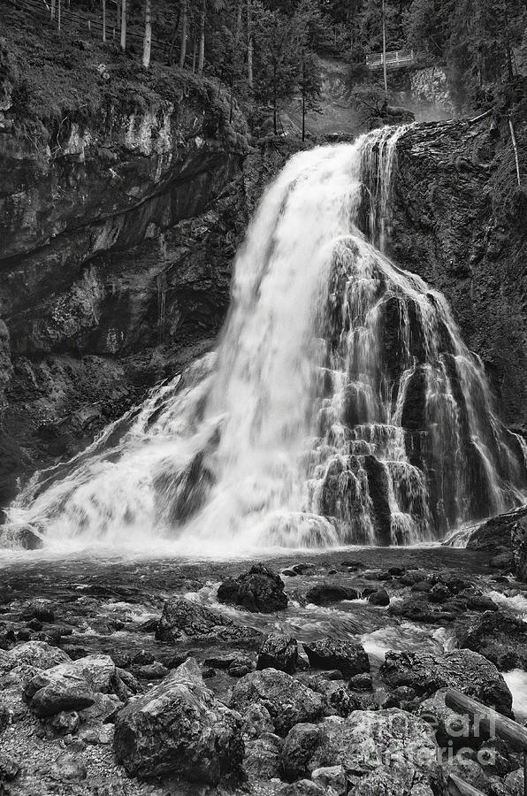 Golling Waterfall Photograph by Alan Toepfer - Pixels