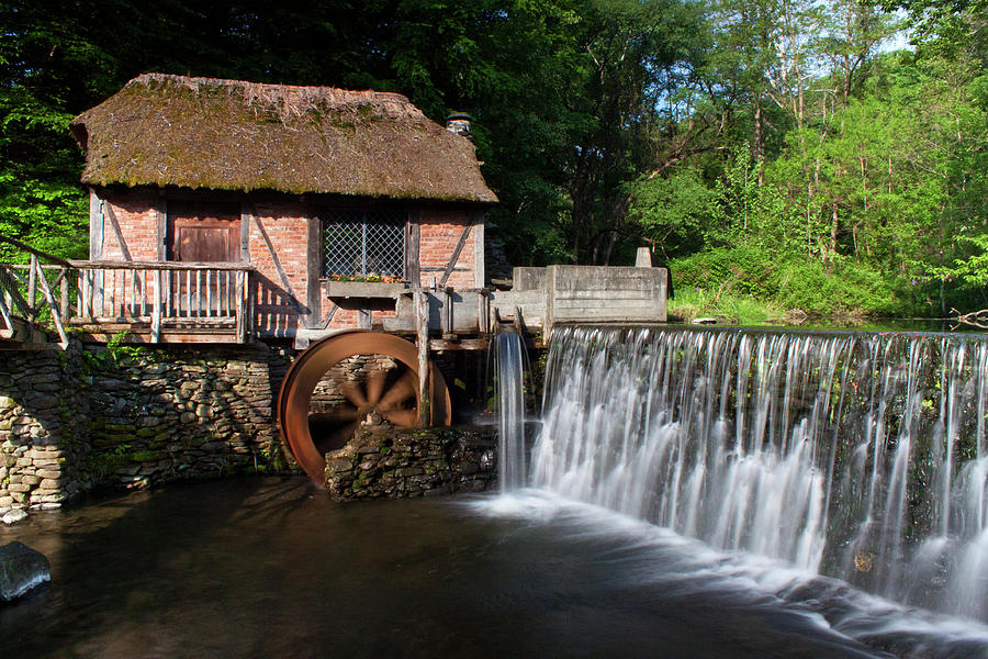 Gomez Mill in Spring #1 Photograph by Jeff Severson