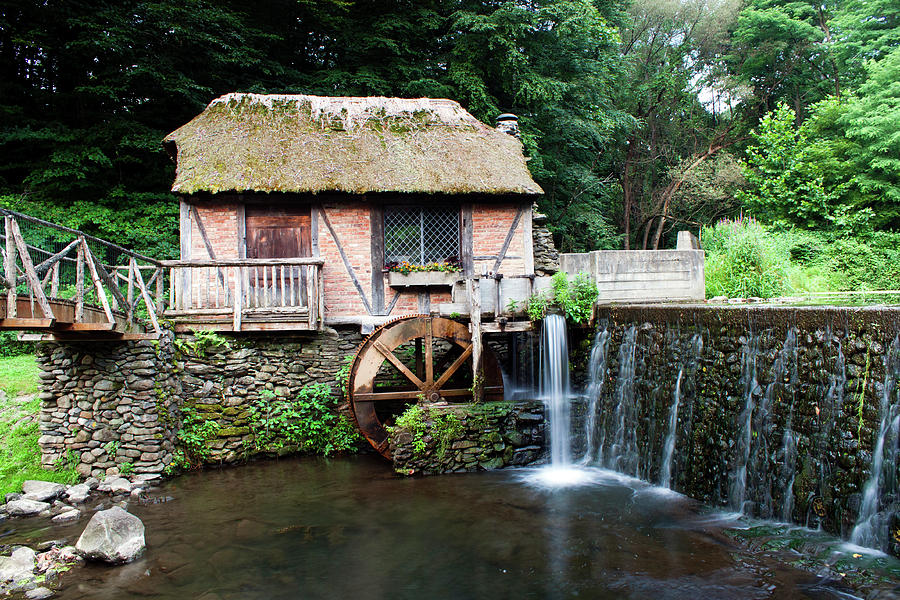 Gomez Mill in Summer #2 Photograph by Jeff Severson