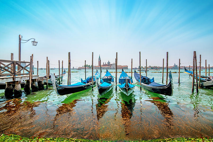 Sea Photograph - Gondola by Ivan Vukelic Sea Photograph - Gondola by Ivan Vukelic