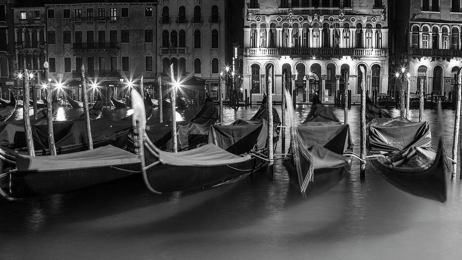 Gondola on the Grand Canal  Photograph by John McGraw