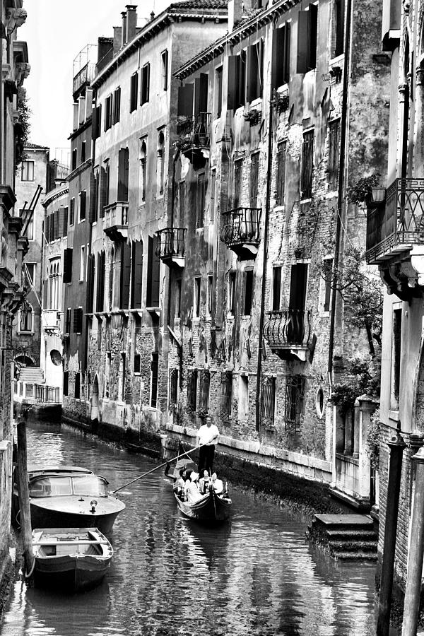 Gondola Ride in Venice Photograph by Greg Sharpe