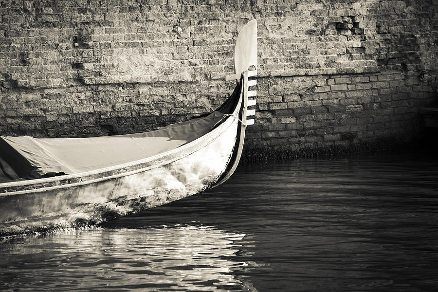 Gondola Wall Photograph by Marco Missiaja