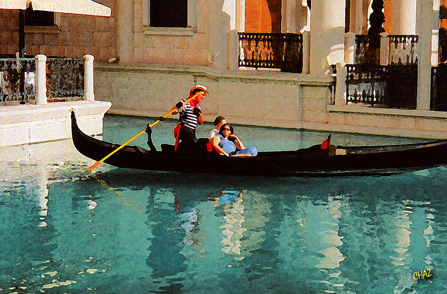 Gondolier Serenade Painting by CHAZ Daugherty