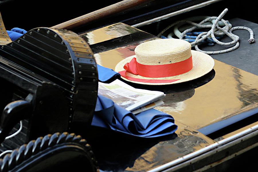 Gondoliers Hat Photograph by Vicki Hone Smith