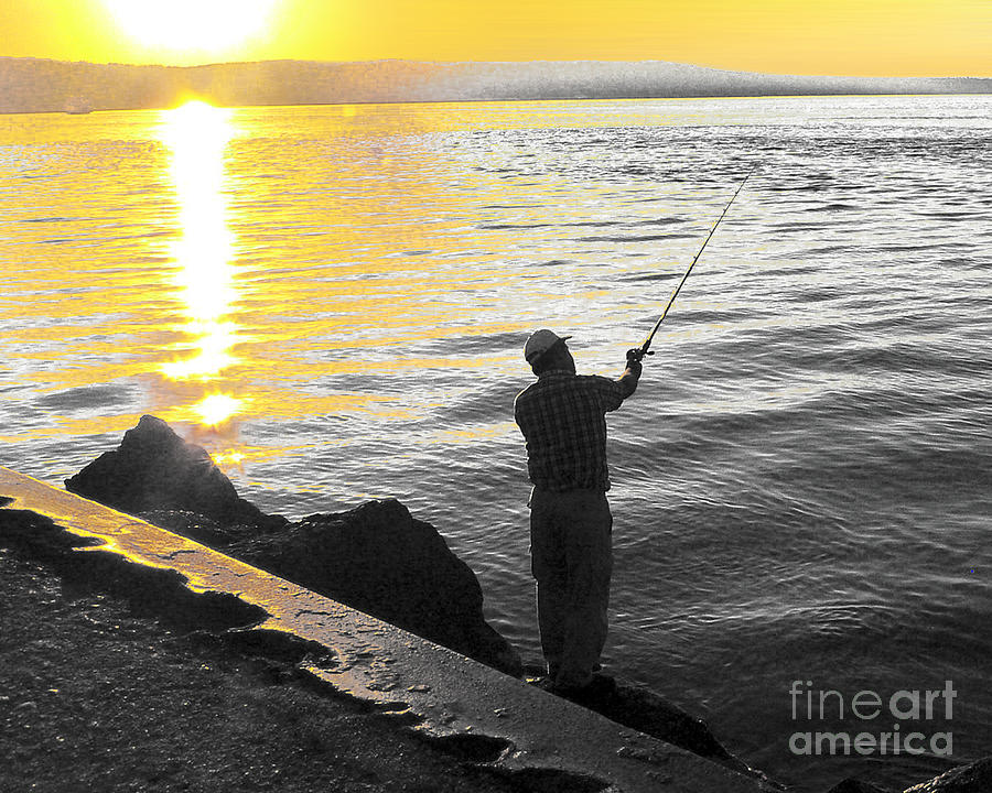Gone Fishing Photograph by Larry Keahey
