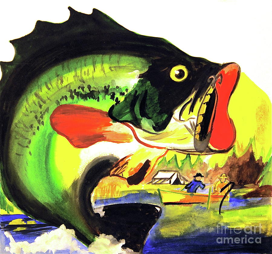 Gone Fishing Painting by Linda Simon