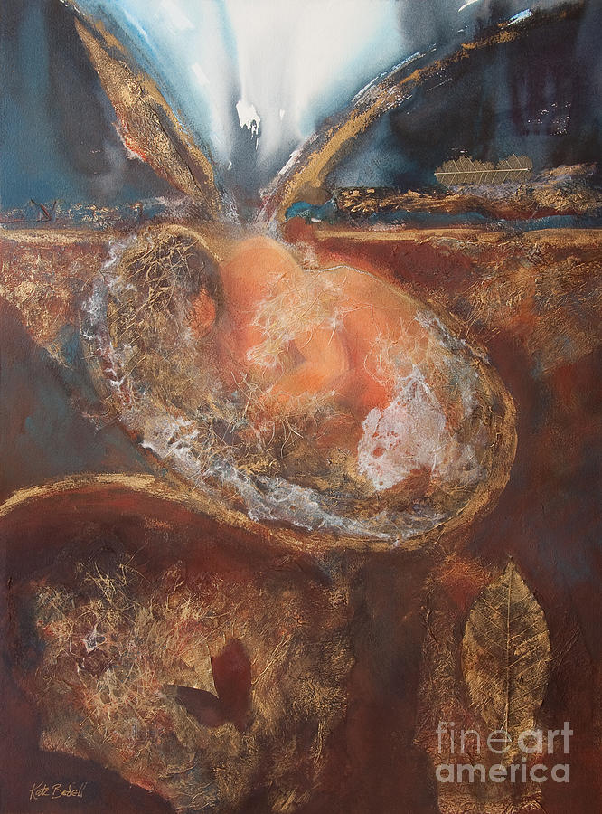 Figurative Painting - Gone To Earth by Kate Bedell
