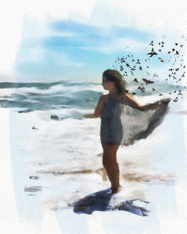Gone with the Breeze Digital Art by Tanya Gordeeva