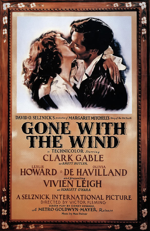 Gone With The Wind 1939 Mixed Media by Mountain Dreams