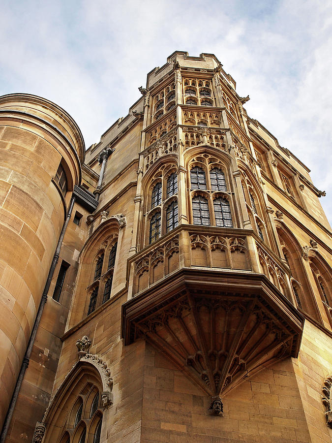 Gonville And Caius College Library Cambridge Photograph by Gill Billington