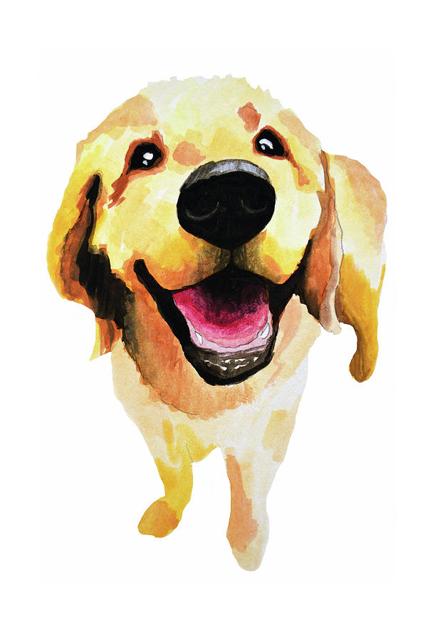 Good Boy Painting by Amy Giacomelli