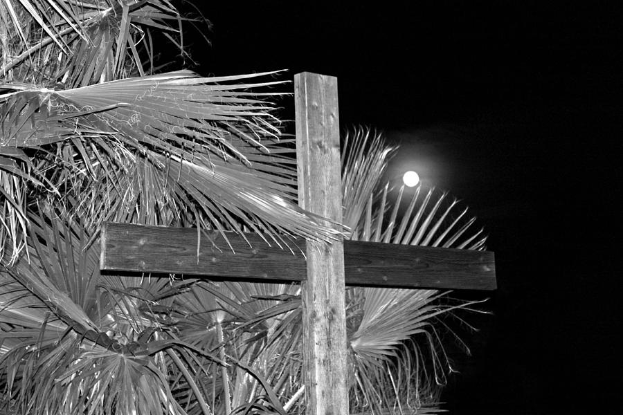 Landscape Photograph - Good  Friday  In  Black  And  White by Carl Deaville