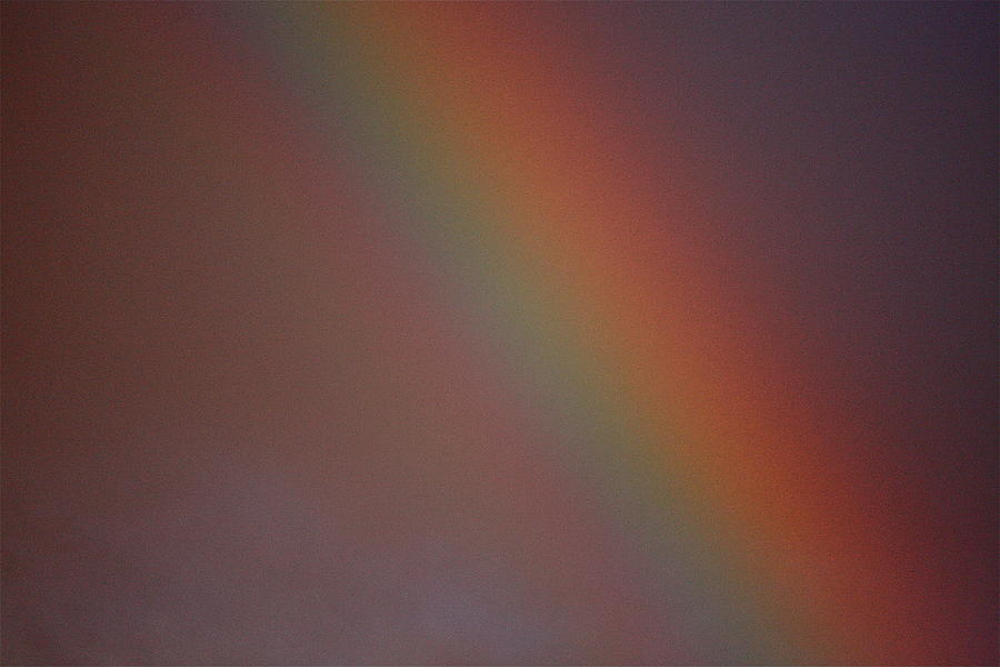 Good Friday Rainbow Photograph by Diana Hatcher