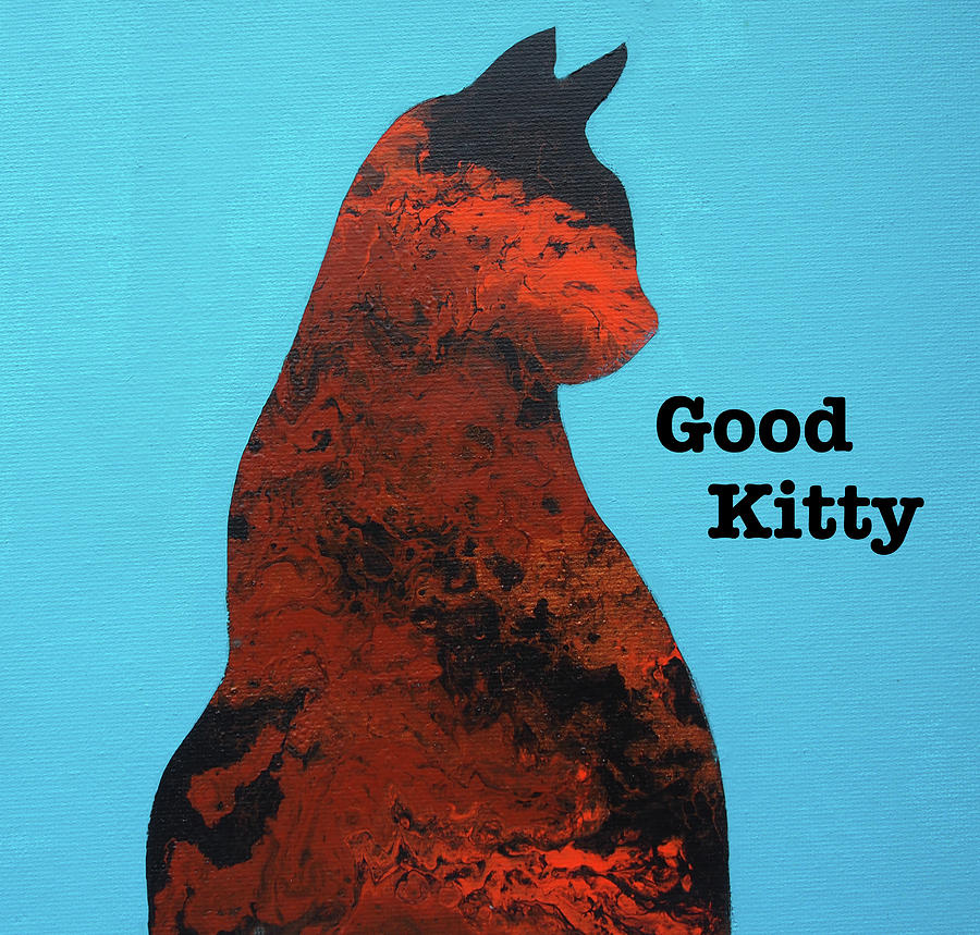 Good Kitty Painting by Jacklyn Duryea Fraizer
