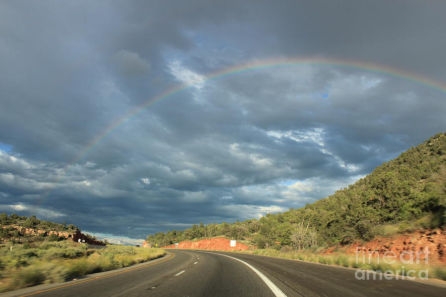 Good Luck Rainbow Photograph by Brian Umlauf Fine Art America