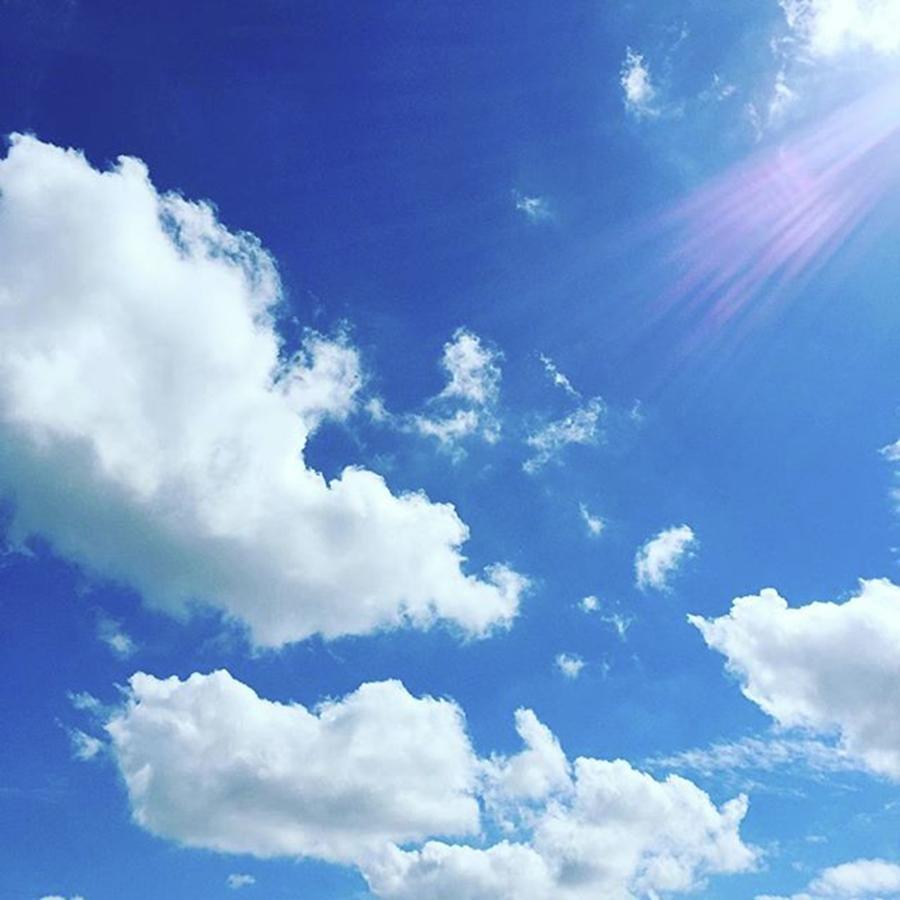 Summer Photograph - Good Morning 😉 
blue Sky !! by Mutsuko Shibui