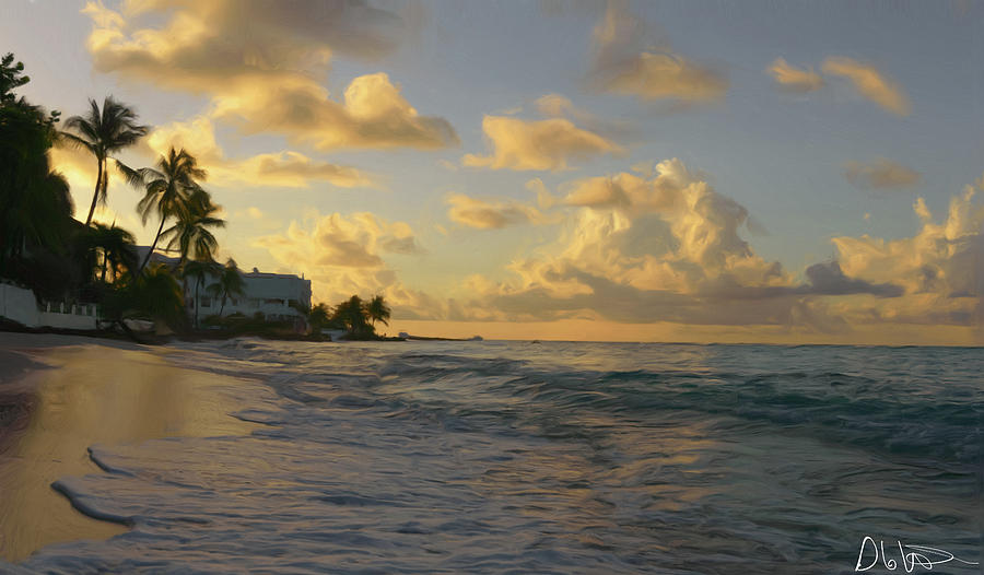 Fish Digital Art - Good Morning Barbados by Garvin Hunter