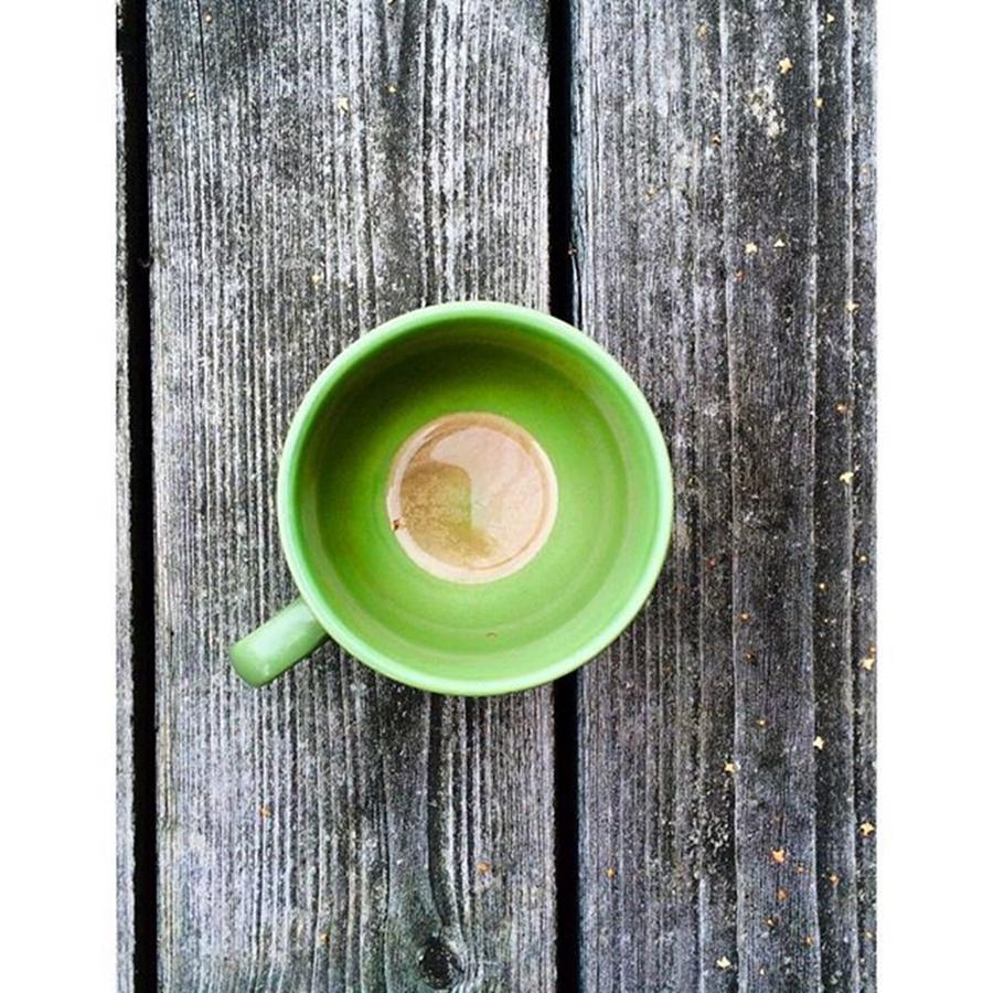 Coffee Photograph - #good #morning #breath #inn Breath #out by Morten Skjelfoss
