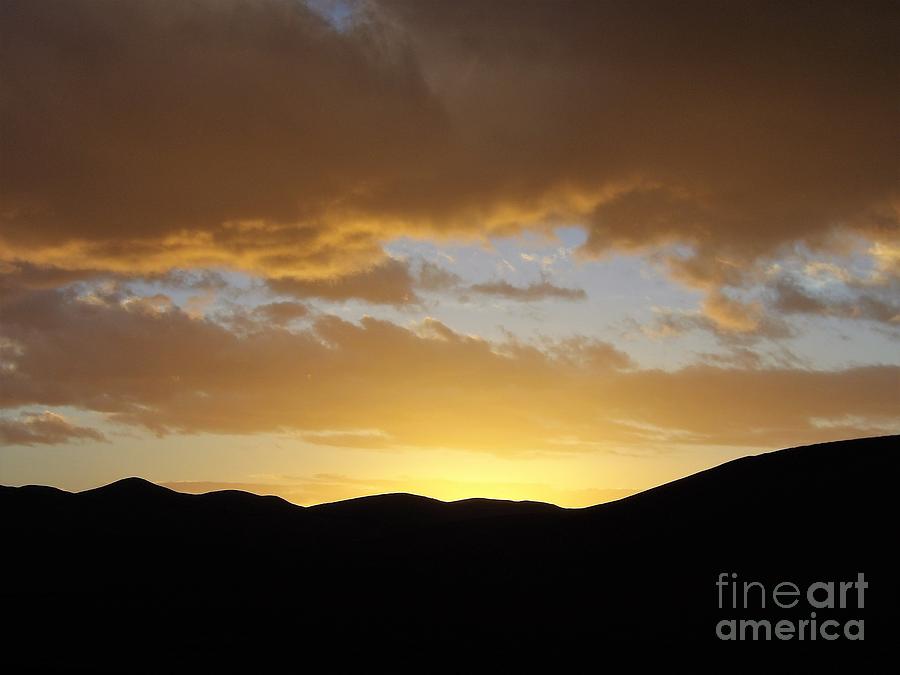 Good morning desert Photograph by L Cecka