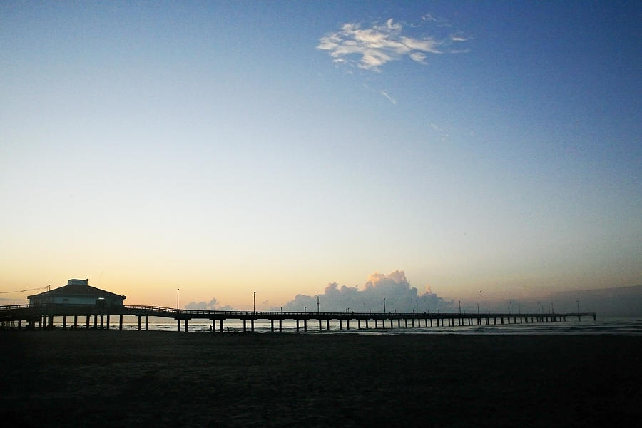 Good Morning Coastal Pier Photograph by Marilyn Hunt