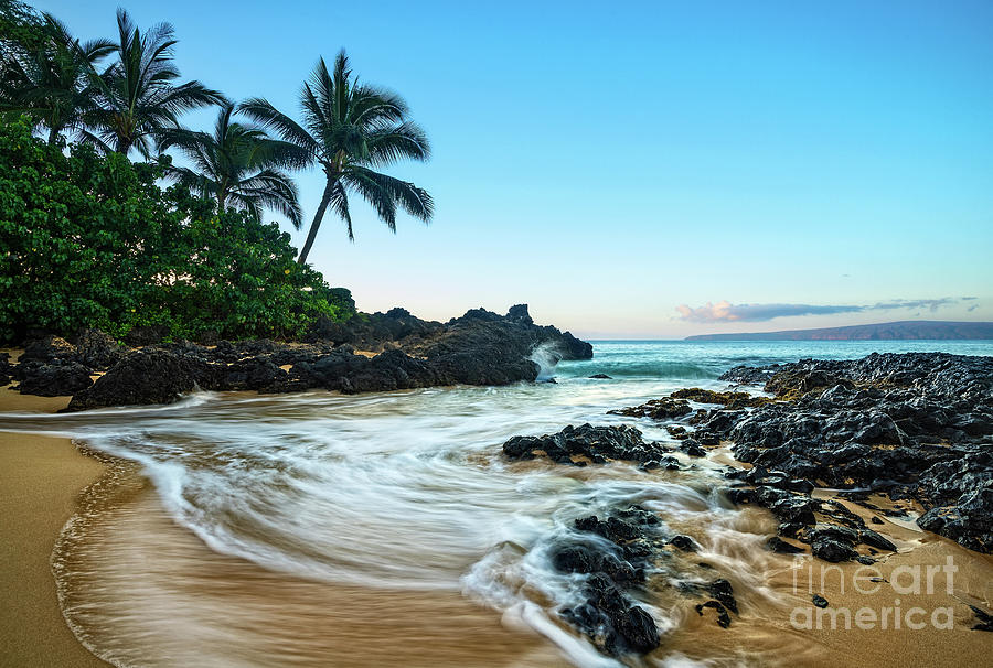 Sunset Photograph - Good Morning Maui by Jamie Pham