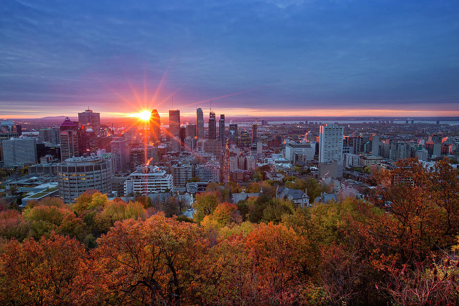 Good Morning Montreal Photograph by Mircea Costina Photography